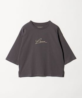 A DAY IN THE LIFE/＜LOOM NIPPON SAKURA PROJECT＞エンブロイダリー 7分袖Tシャツ  ＜A DAY IN THE LIFE＞/Tシャツ / カットソー