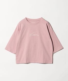 A DAY IN THE LIFE/＜LOOM NIPPON SAKURA PROJECT＞エンブロイダリー 7分袖Tシャツ  ＜A DAY IN THE LIFE＞/Tシャツ / カットソー