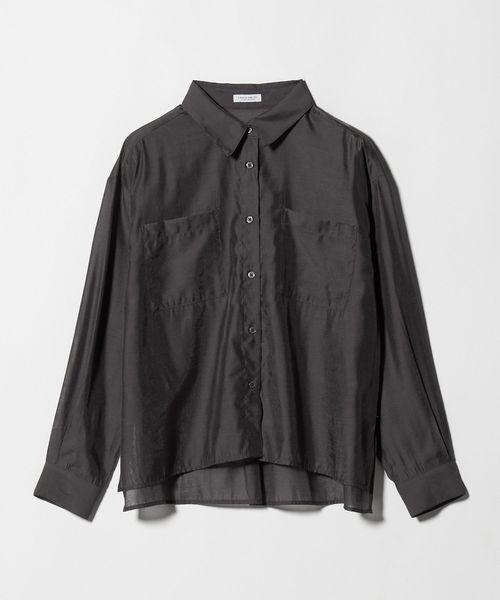 A DAY IN THE LIFE/シアー ダブルポケットシャツ ＜A DAY IN THE LIFE＞/シャツ / ブラウス