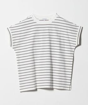 A DAY IN THE LIFE/コットン ハイネック フレンチスリーブTシャツ ＜A DAY IN THE LIFE＞/Tシャツ / カットソー