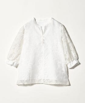 A DAY IN THE LIFE/フラワーオパール スキッパーブラウス ＜A DAY IN THE LIFE＞/シャツ / ブラウス