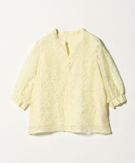 A DAY IN THE LIFE/フラワーオパール スキッパーブラウス ＜A DAY IN THE LIFE＞/シャツ / ブラウス