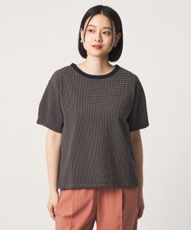 A DAY IN THE LIFE/ワッフルボーダー タックスリーブTシャツ ＜A DAY IN THE LIFE＞/Tシャツ / カットソー