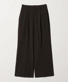 A DAY IN THE LIFE/メランジ 1プリーツ ワイドパンツ ‐ウォッシャブル‐＜A DAY IN THE LIFE＞/スラックス