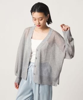 A DAY IN THE LIFE/シアー Vネックカーディガン ‐ウォッシャブル‐＜A DAY IN THE LIFE＞/カーディガン / ボレロ