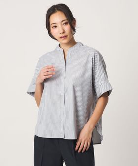 A DAY IN THE LIFE/スキッパー フォルム シャツ 5分袖 ＜A DAY IN THE LIFE＞/シャツ / ブラウス