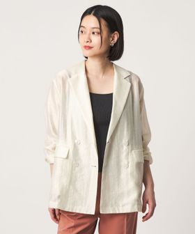 A DAY IN THE LIFE/シアー ダブルジャケット ‐ウォッシャブル‐ ＜A DAY IN THE LIFE＞/テーラードジャケット