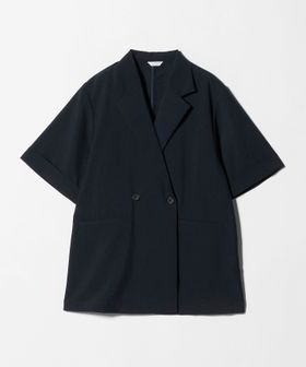 A DAY IN THE LIFE/ダブルブレスト ショートスリーブ シャツジャケット ‐セットアップ対応・ウォッシャブル‐ ＜A DAY IN THE LIFE＞/テーラードジャケット