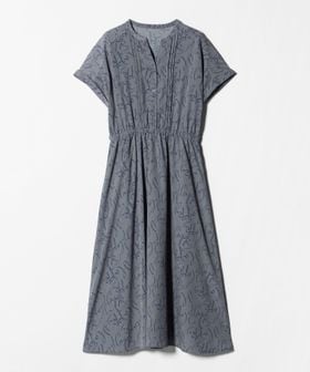 A DAY IN THE LIFE/プリント ピンタック スキッパーワンピース ＜A DAY IN THE LIFE＞/ワンピース