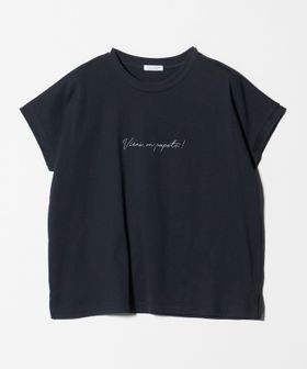 A DAY IN THE LIFE/エンブロイダリー フレンチスリーブ Tシャツ ＜A DAY IN THE LIFE＞/Tシャツ / カットソー