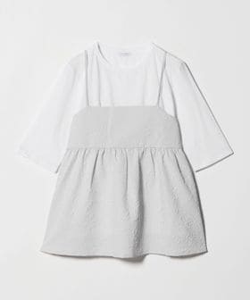 A DAY IN THE LIFE/エンボスキャミ＋Tシャツ ‐セットアイテム‐＜A DAY IN THE LIFE＞/シャツ / ブラウス