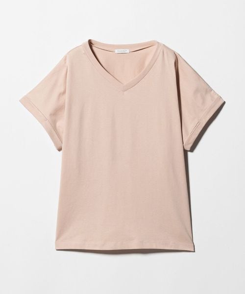 A DAY IN THE LIFE/Vネック フレンチスリーブTシャツ ＜A DAY IN THE LIFE＞/Tシャツ / カットソー