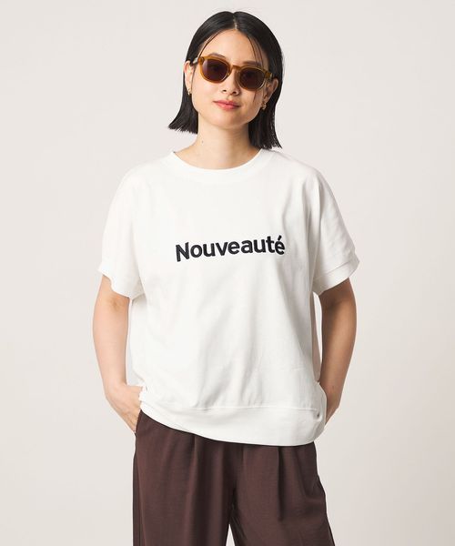 A DAY IN THE LIFE/コットン エンブロイダリー Tシャツ ＜A DAY IN THE LIFE＞/Tシャツ / カットソー