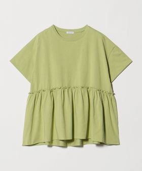 A DAY IN THE LIFE/プレーティング ペプラムカットソー ＜A DAY IN THE LIFE＞/Tシャツ / カットソー
