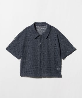 A DAY IN THE LIFE/レース ショートスリーブシャツ ‐ウォッシャブル‐ ＜A DAY IN THE LIFE＞/シャツ / ブラウス
