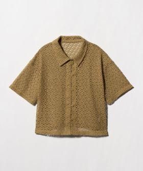 A DAY IN THE LIFE/レース ショートスリーブシャツ ‐ウォッシャブル‐ ＜A DAY IN THE LIFE＞/シャツ / ブラウス