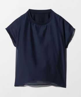 A DAY IN THE LIFE/オーガンジー レイヤードカットソー ＜A DAY IN THE LIFE＞/Tシャツ / カットソー