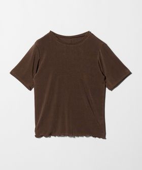 A DAY IN THE LIFE/シャイニーリブ カットソー 5分袖 ＜A DAY IN THE LIFE＞/Tシャツ / カットソー