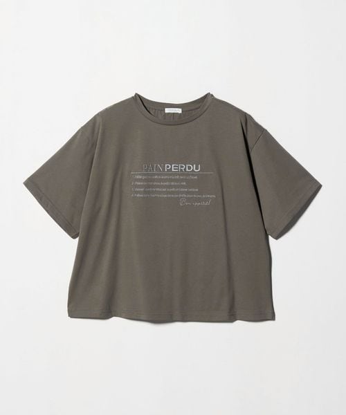 A DAY IN THE LIFE/シルケット天竺 エンブロイダリー Tシャツ ‐UVカット・接触冷感‐＜A DAY IN THE LIFE＞/Tシャツ / カットソー