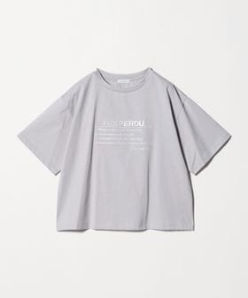 A DAY IN THE LIFE/シルケット天竺 エンブロイダリー Tシャツ ‐UVカット・接触冷感‐＜A DAY IN THE LIFE＞/Tシャツ / カットソー