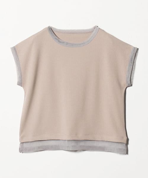 A DAY IN THE LIFE/チュールバインダー カットソー ＜A DAY IN THE LIFE＞/Tシャツ / カットソー