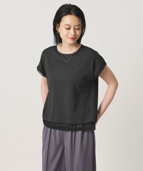 A DAY IN THE LIFE/チュールバインダー カットソー ＜A DAY IN THE LIFE＞/Tシャツ / カットソー