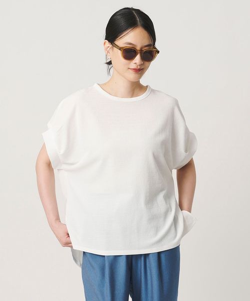 A DAY IN THE LIFE/ハリヌキリブ タックスリーブカットソー ＜A DAY IN THE LIFE＞/Tシャツ / カットソー