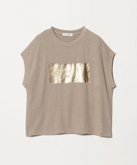 A DAY IN THE LIFE/スラブ フォイル ボックスプリントTシャツ ＜A DAY IN THE LIFE＞/Tシャツ / カットソー