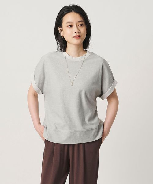A DAY IN THE LIFE/スウェットライク イージーTシャツ ＜A DAY IN THE LIFE＞/Tシャツ / カットソー