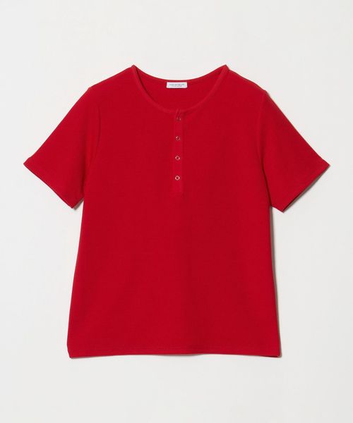 A DAY IN THE LIFE/ミニワッフル ヘンリーネックTシャツ ＜A DAY IN THE LIFE＞/Tシャツ / カットソー