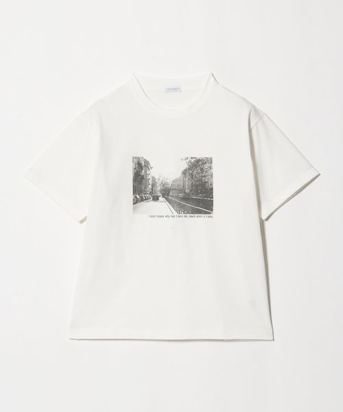 A DAY IN THE LIFE/コットン フォトプリントTシャツ ＜A DAY IN THE LIFE＞/Tシャツ / カットソー