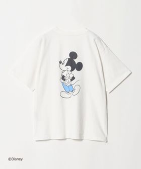 A DAY IN THE LIFE/MICKY プリントTシャツ  オフホワイト＜A DAY IN THE LIFE＞/Tシャツ / カットソー