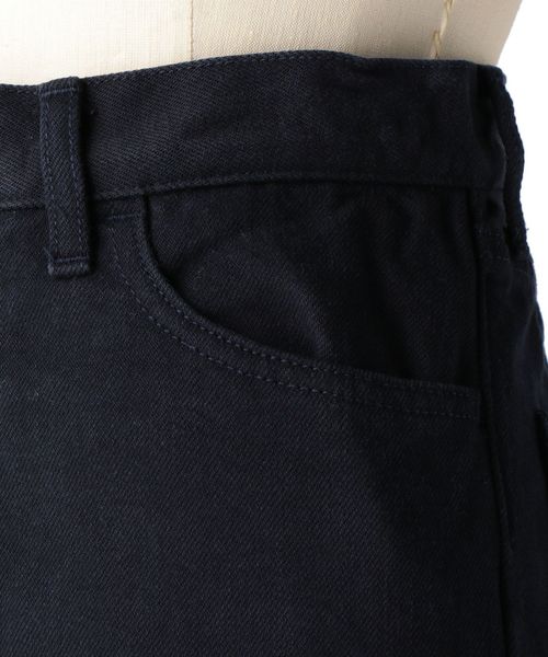 <Drawer(ドゥロワー)> コットンシルクデニムペインターパンツ