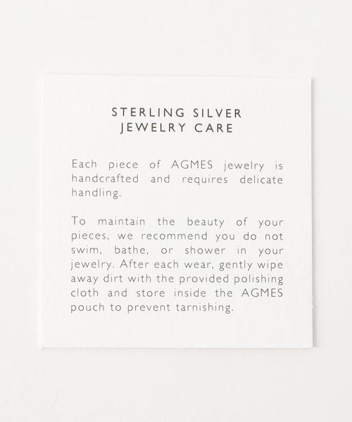 ＜ AGMES＞ JEAN CUFF バングル　定価137500円 AGMES＞ JEAN CUFF バングル