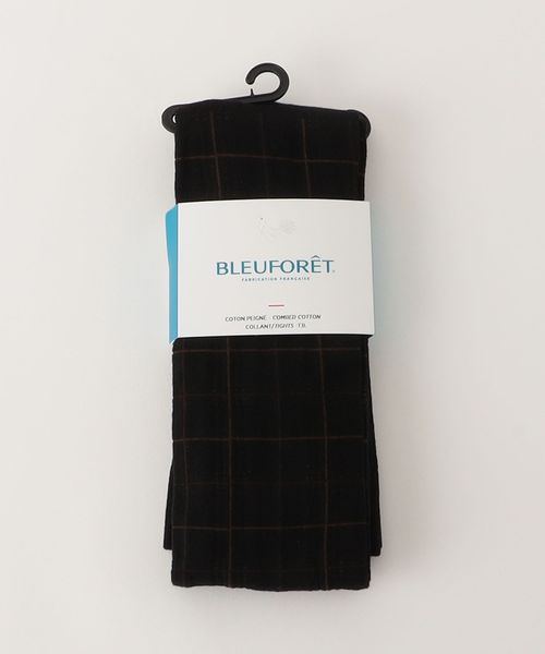 Bleu Foret 蓝foret Check Ctton Tights裤袜 Bleu Foret 蓝foret Check Ctton Tights裤袜