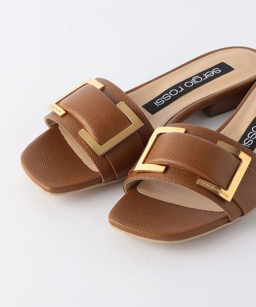 SERGIO ROSSI(セルジオ・ロッシ)> FLAT SANDAL サンダル