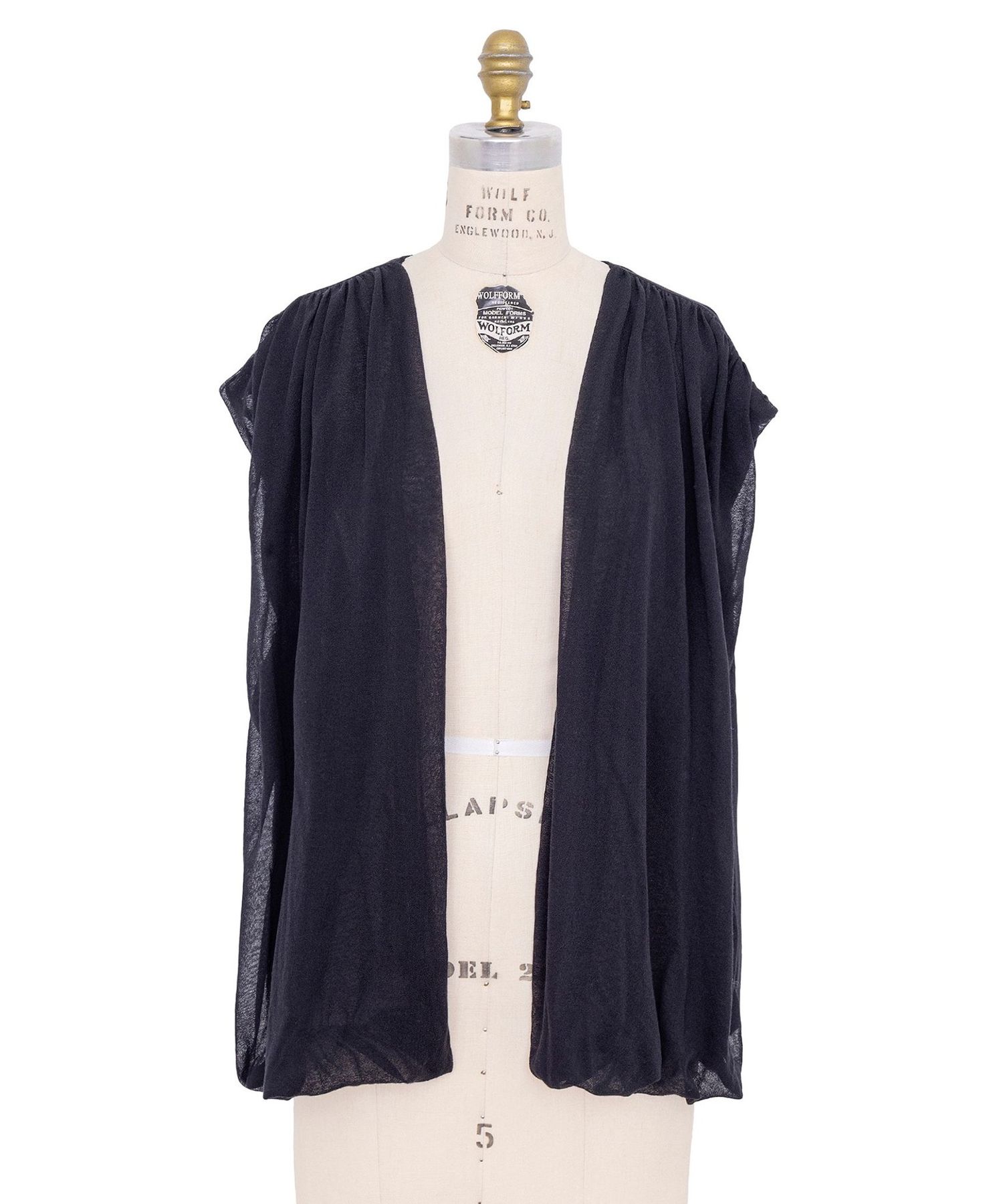 PRE2 18G重ねノースリーブカーディガン