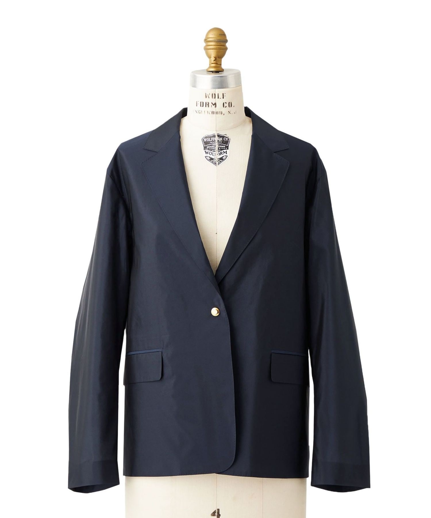 【美品】ユナイテッドアローズ　高級ライン テーラード　アンコン　ジャケット UNITED ARROWS ジャケット テーラードジャケット ライトサッカー