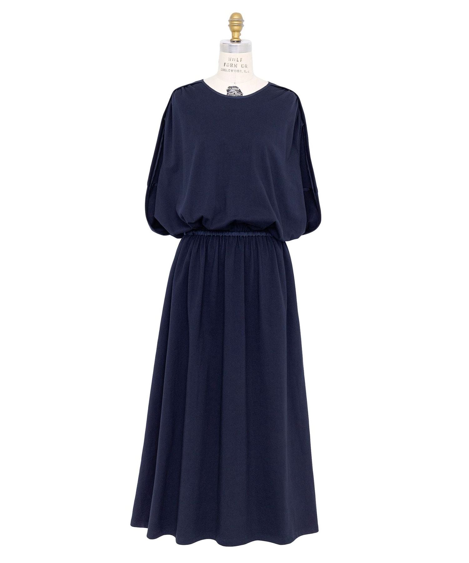 PRE2 天竺ケープスリーブワンピース