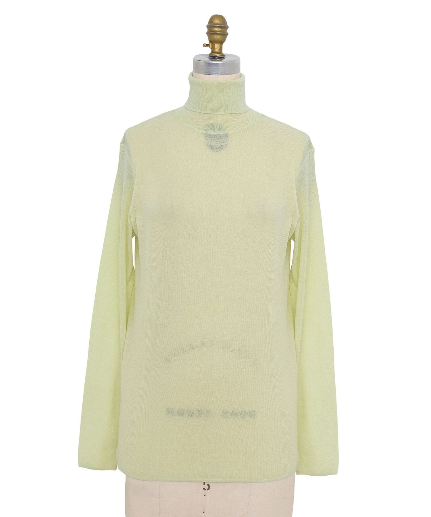 FALL1 ウールタートルネックカットソー 