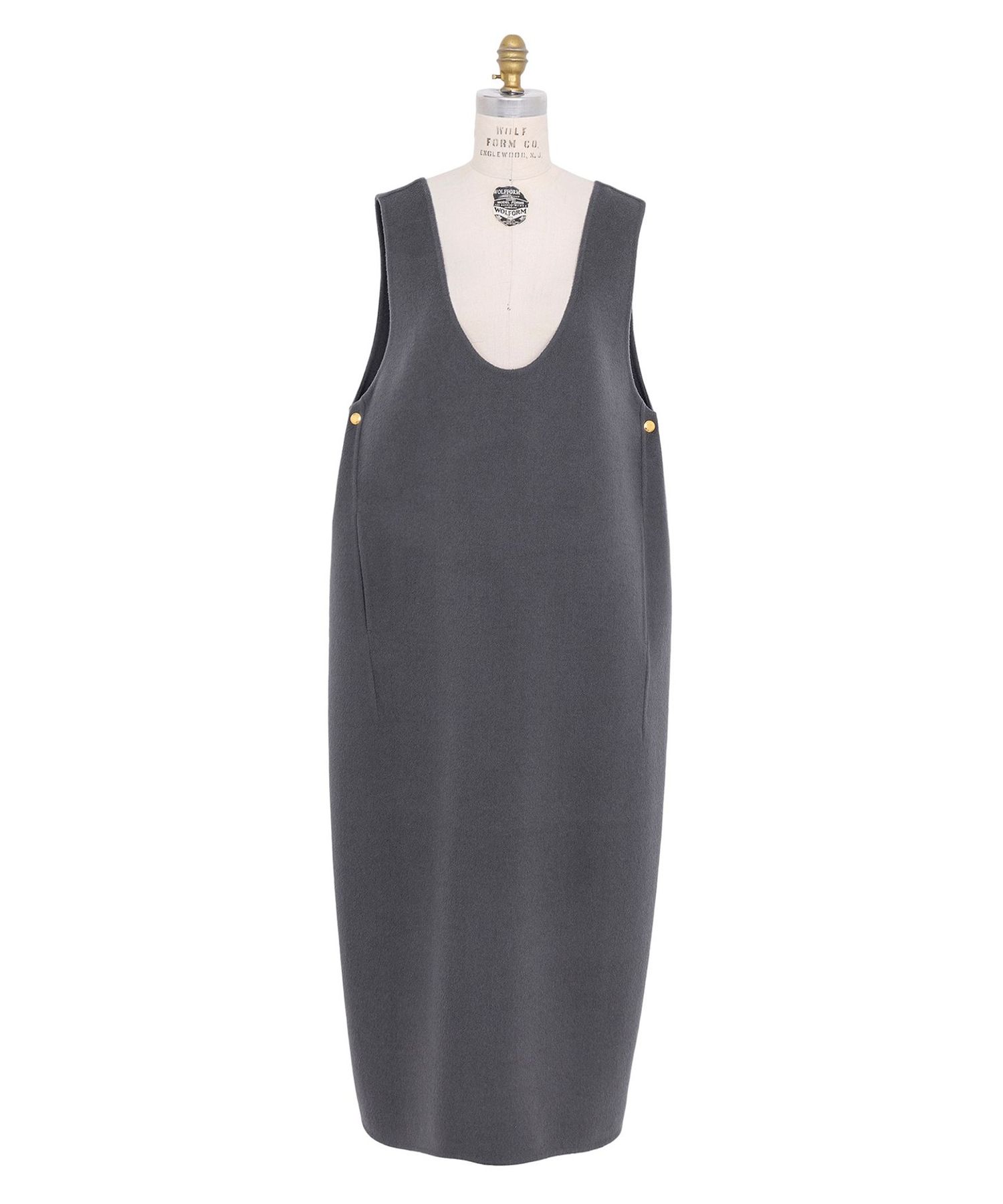 WINTER1 ウールケヌキワンピース 