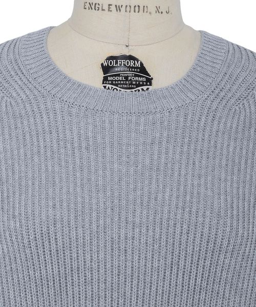 新品 DRAWER RESORT2 7Gあぜ編みロングスリーブニット RESORT2 7Gあぜ編みロングスリーブニット