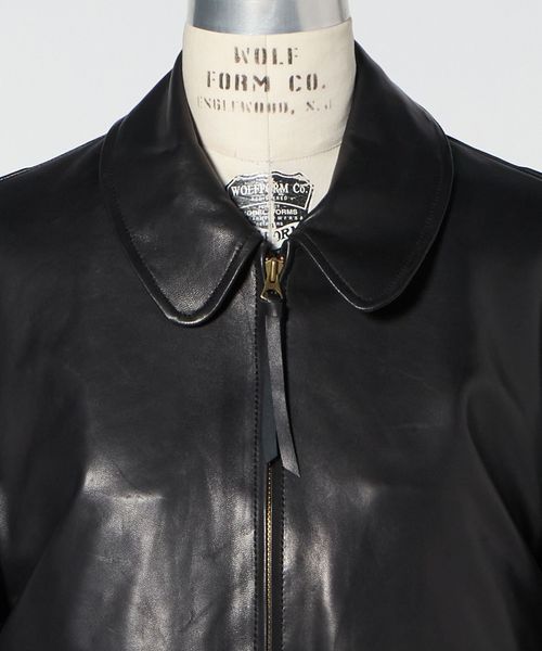 シ*チ様 UNITED ARROWS ブラックレザーロングジャケット BEAUTY&YOUTH UNITED ARROWS｜レザー コーチ ジャケット 4