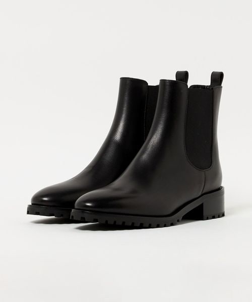 [MANOLO BLAHNIK] 国内発送 チェルシーブーツ ヒール3㎝ レザー MANOLO BLAHNIK Exclusive Boots Collection 10.9(Sat) New