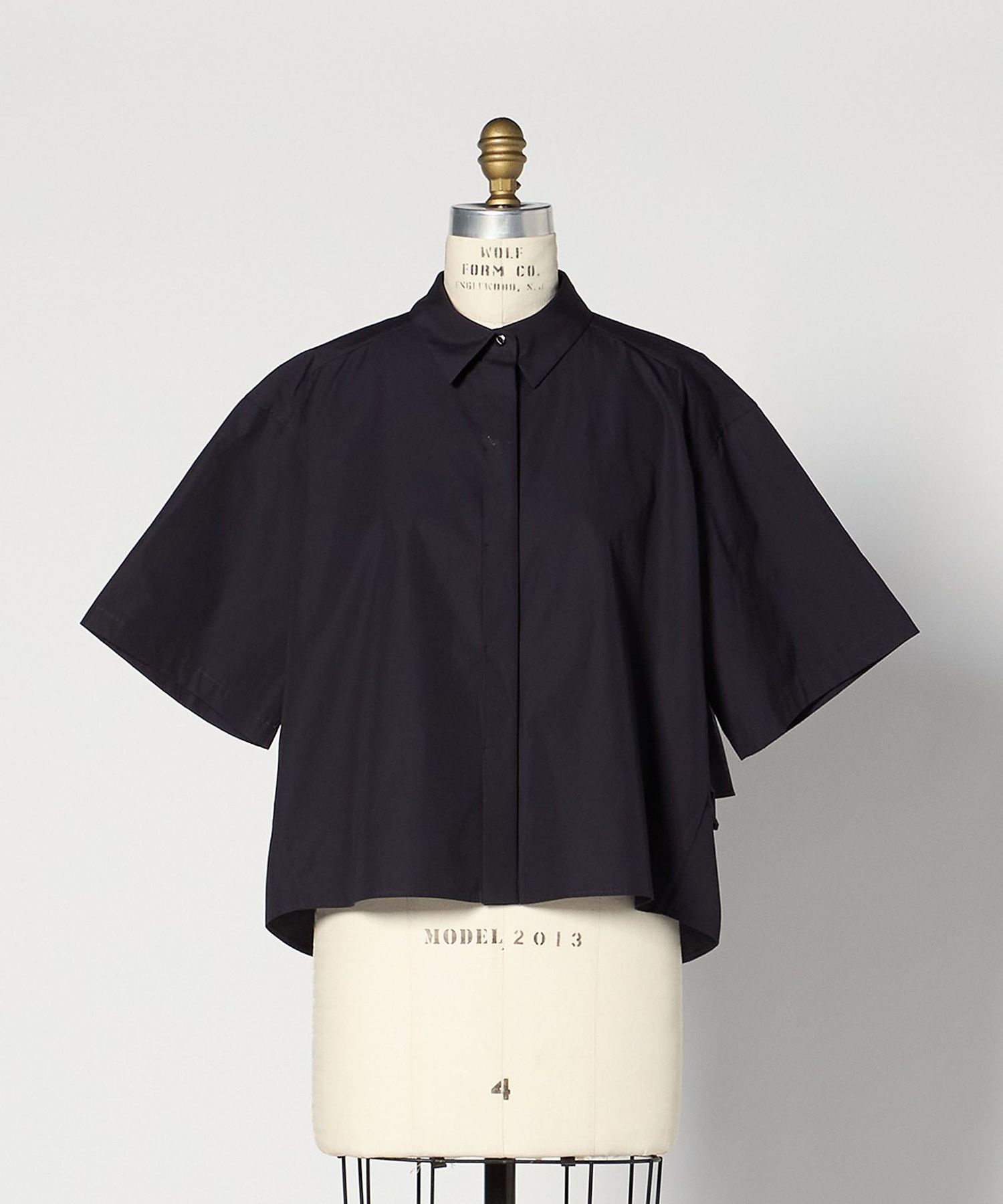 新品　ドゥロワー DRAWER PRE コットンタイプライターブラウス PRE コットンタイプライターブラウス