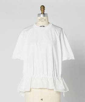 DRAWER/PRE ヘムフリルブラウス/Tシャツ / カットソー