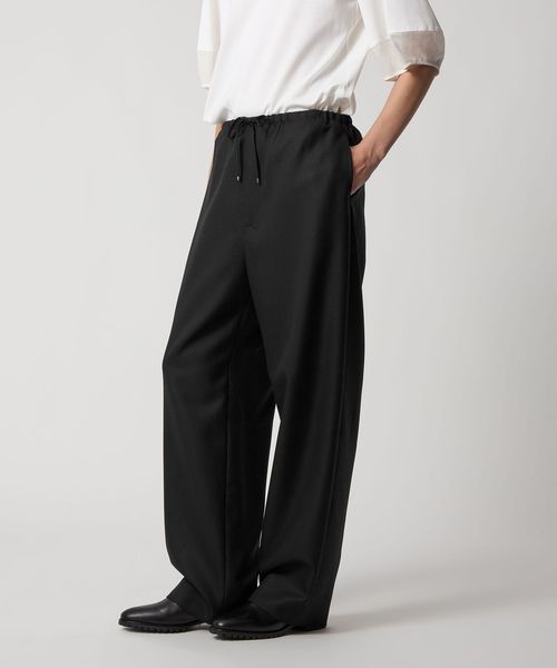PRE ブラックドロストパンツ