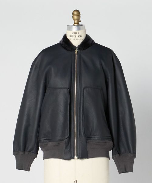 ARDNEY ムートンブルゾン　38USAサイズ ARDNEY ムートンブルゾン38USAサイズ