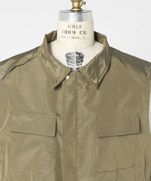 ユナイテッドアローズポケットファージレベスト完売品 UNITED ARROWS（ユナイテッドアローズ）の「ポケット ファー