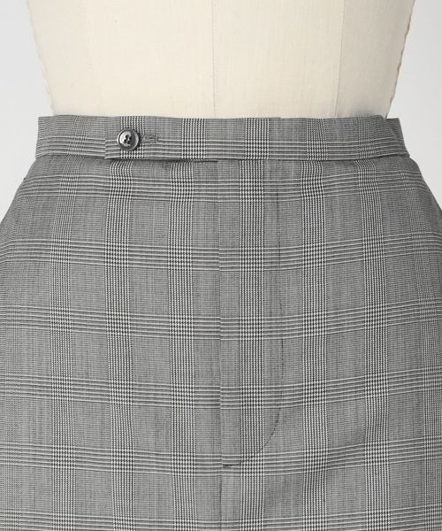 FALL1 チェックタイトスカート